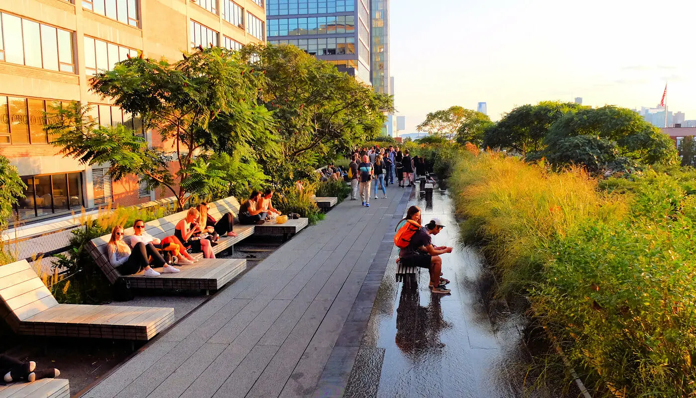 Was kann man im Meatpacking District machen - High Line Park