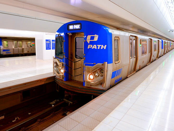 PATH zwischen New Jersey und Manhattan NewYorkCity.de