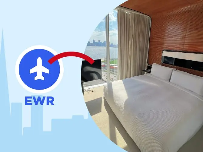 Vom Newark Flughafen zum Hotel in New Jersey