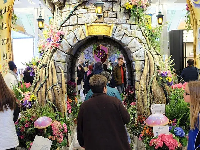 Macy’s in New York - Flower Show Dekorationen