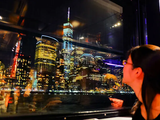 Abendliche Bootstour mit Büfett in New York (2,5 Stunden) - Aussicht