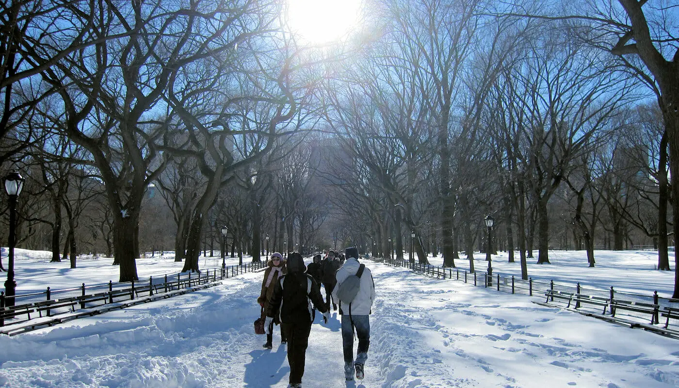 Wetter in New York - Winter