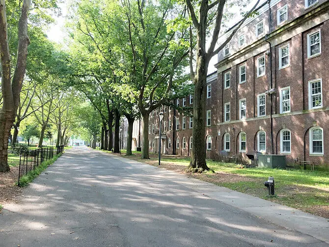 Was kann man auf Governors Island machen - Häuser