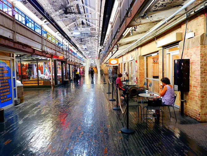 Märkte in New York - Chelsea Market Halle
