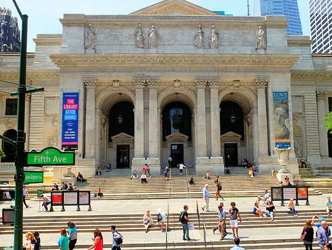 Public Library in New York