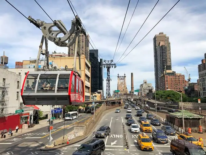 Roosevelt Island Tram New York - Seilbahn