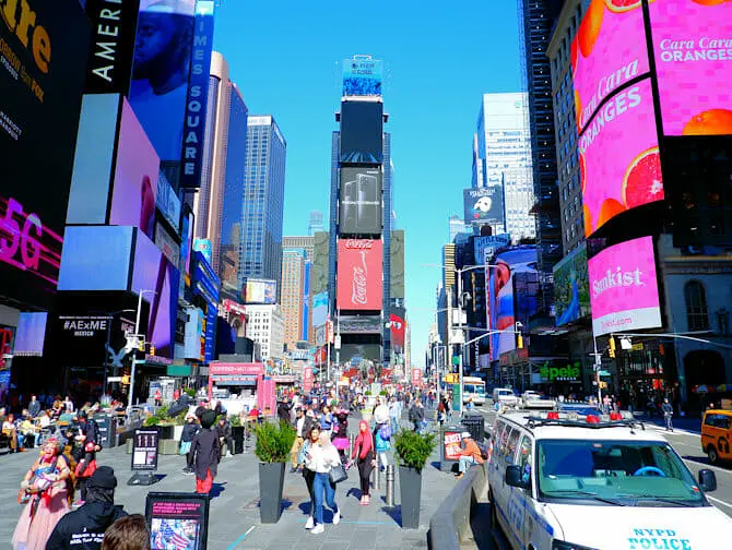 Was kann man am Times Square machen - Bei Tag