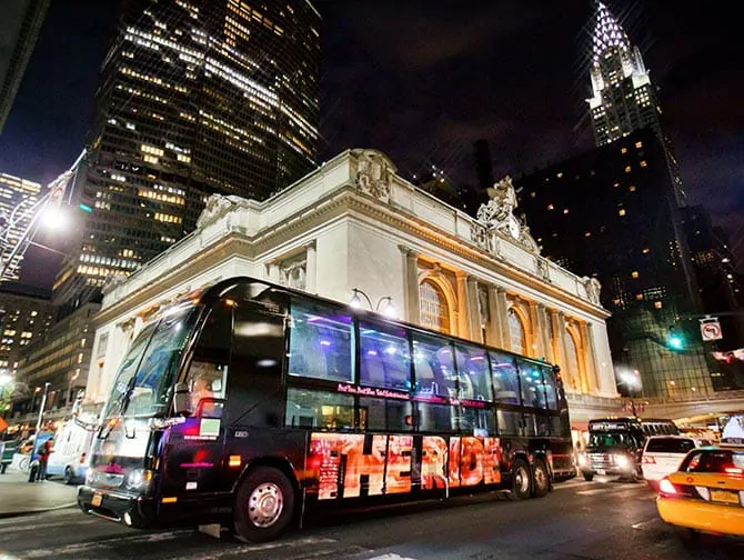The Ride Bus in New York City