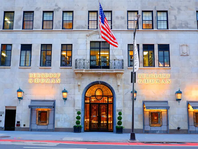 Shopping auf der Fifth Avenue - Bergdorf Goodman in New York