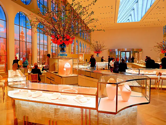 Shoppen in der Fifth Avenue - Tiffany's
