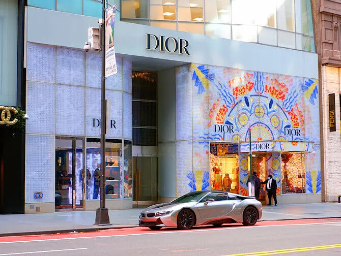 Upper East Side Shopping in NYC - Schaufenster