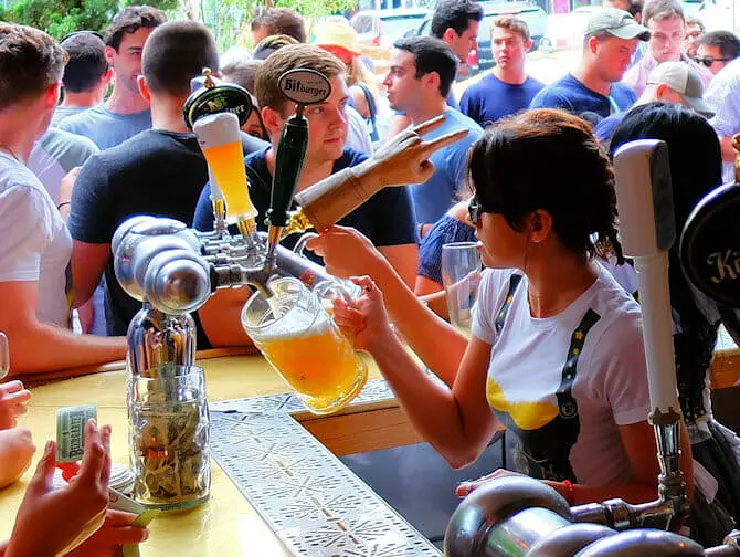 Bierg&auml;rten in New York