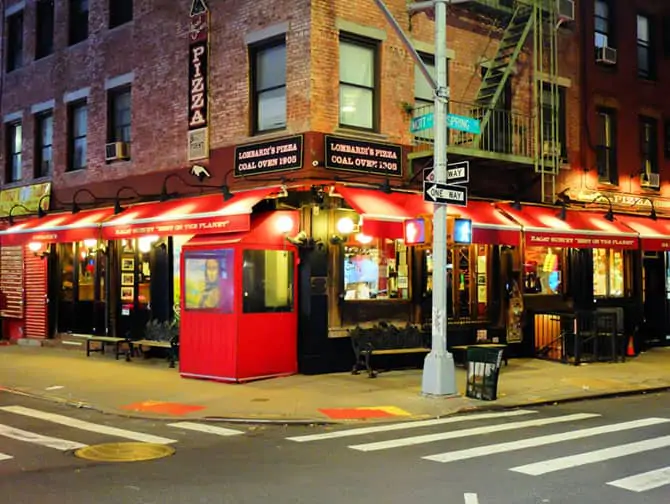 Die beste Pizza in New York - Lombardi's