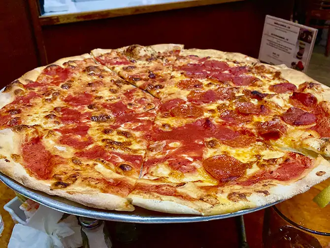 New York Reise Kosten - Pizza