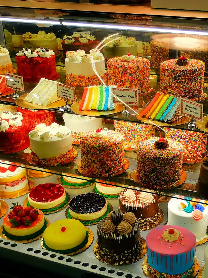 Carlo’s Bakery ‘Cake Boss’ in New York - Kuchen in der Bäckerei