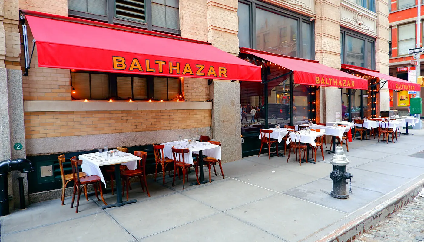 Mittagessen in New York - Balthazar 1