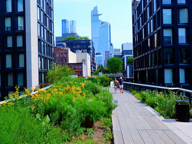 Parks in New York - Sommer im High Line Park