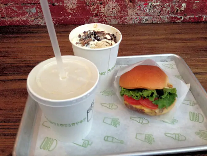 Die besten Burger in New York - Shake Shack burger