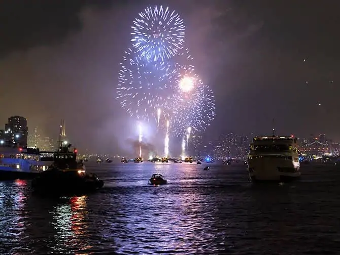 Am 4. Juli in New York