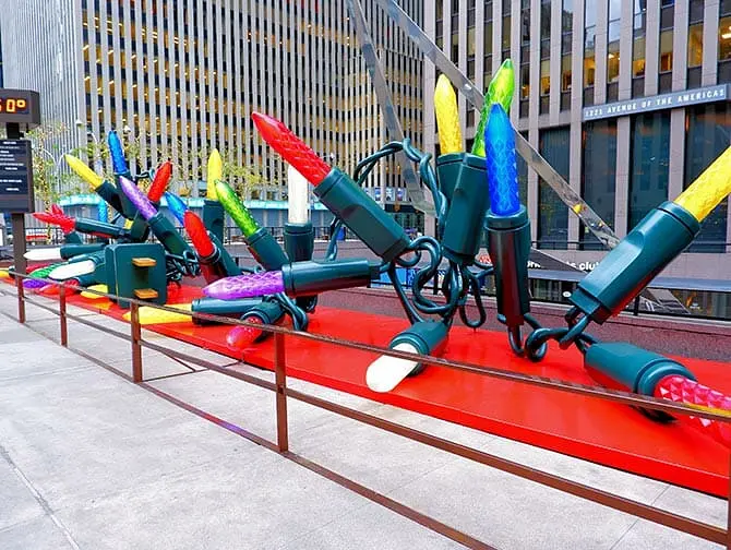 Weihnachten in New York - Weihnachtsverzierung