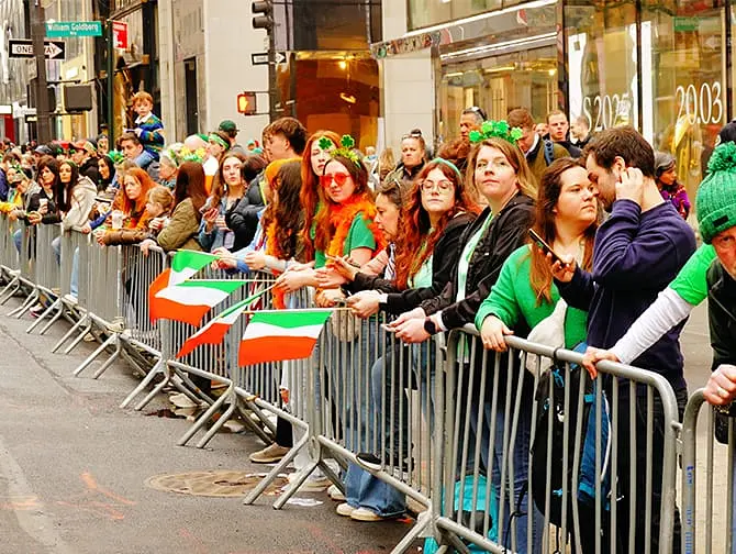 St Patricks Day Parade in New York - Irische Kultur