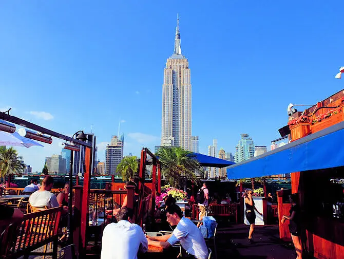Die besten Rooftop Bars von New York - 230 Fifth tags&uuml;ber