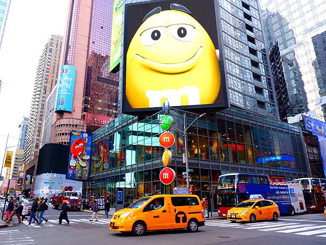 M&M’s Store am Times Square