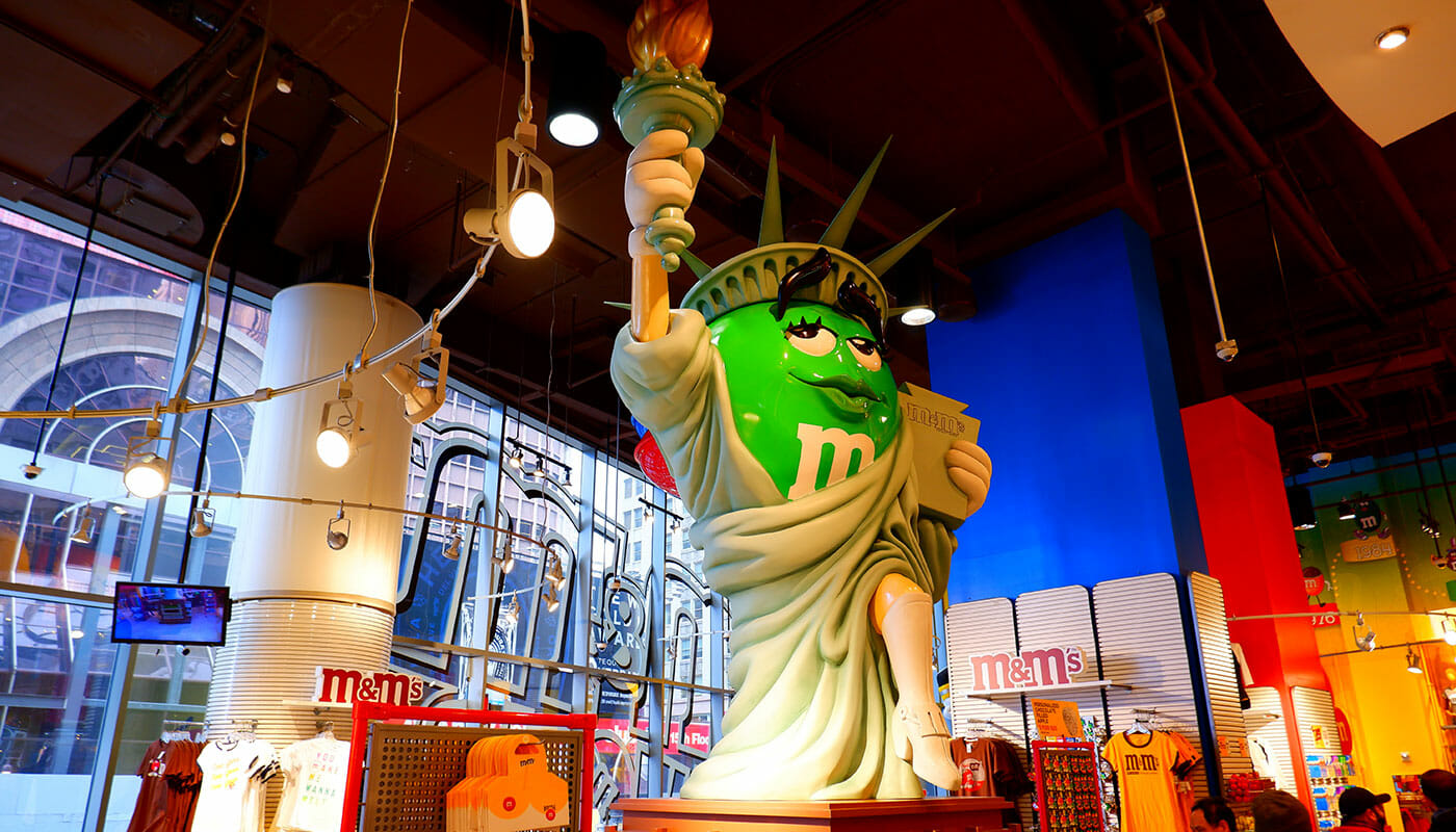 m und m store new york