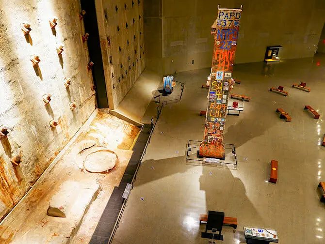 9/11 Museum in New York - Besucher
