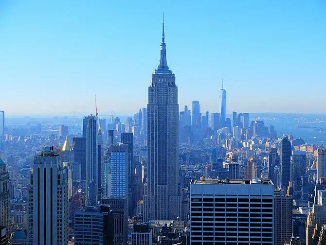 Neujahr in New York - Aussicht vom Top of the Rock