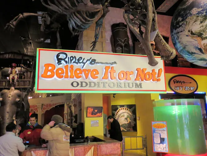 Ripley's Believe It or Not! in New York
