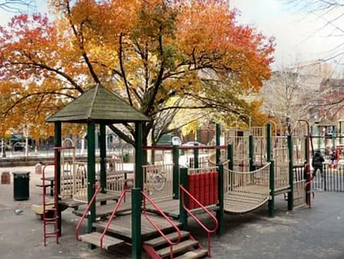 New York Bleeckerstreet Spielplatz