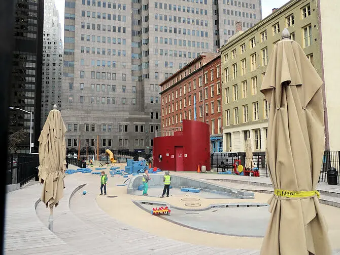 Spielplätze in New York - South Street Seaport Spielplatz 