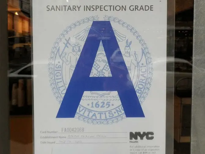 Bewertung A Restaurants in New York