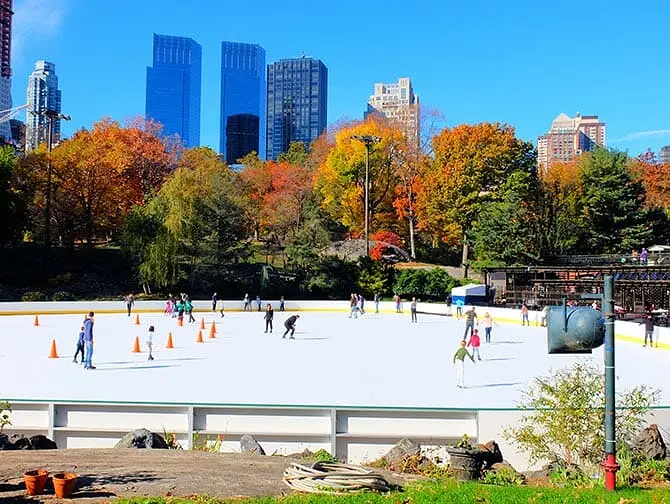 Rundgang zu den Filmdrehorten im Central Park - Wollman Rink