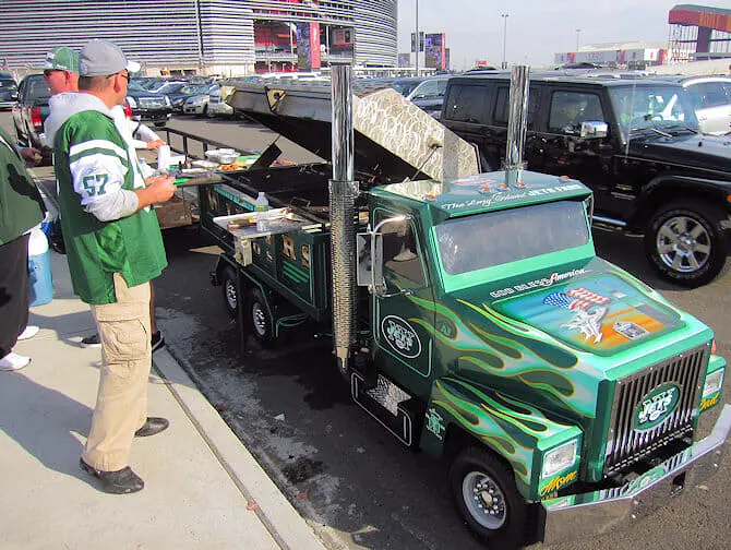 New York Jets - Parkplatz