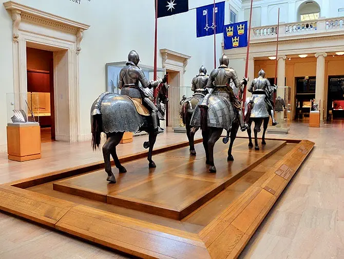 The Metropolitan Museum of Art in New York - Waffenausstellung