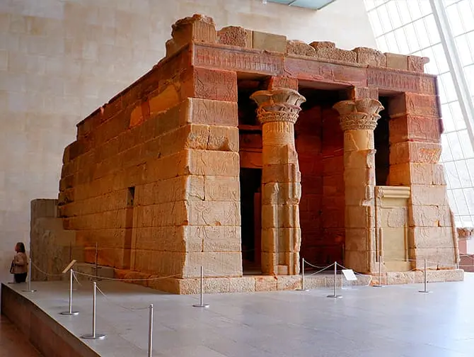 The Metropolitan Museum of Art in New York - Temple von Dendur