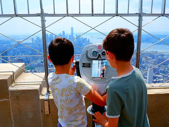 Aktivitäten mit Kindern in New York