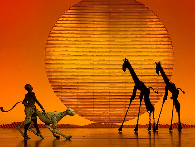 The Lion King am Broadway Tickets - Bühne
