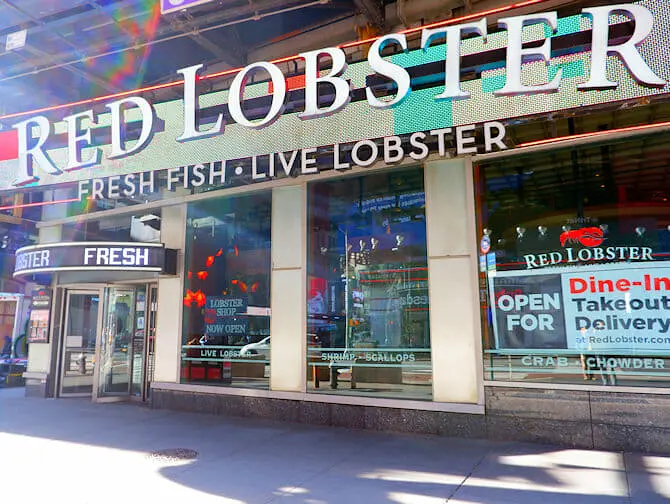 Mit Kindern in NYC essen gehen - Red Lobster