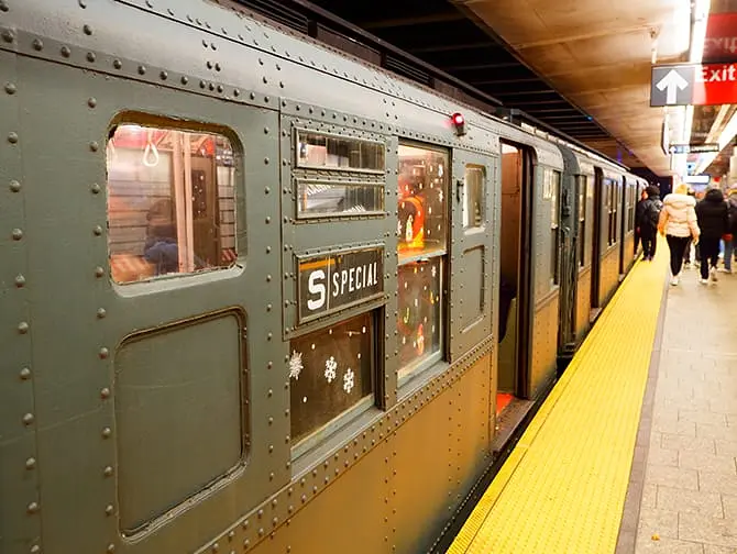 Alte Eisenbahnen in New York