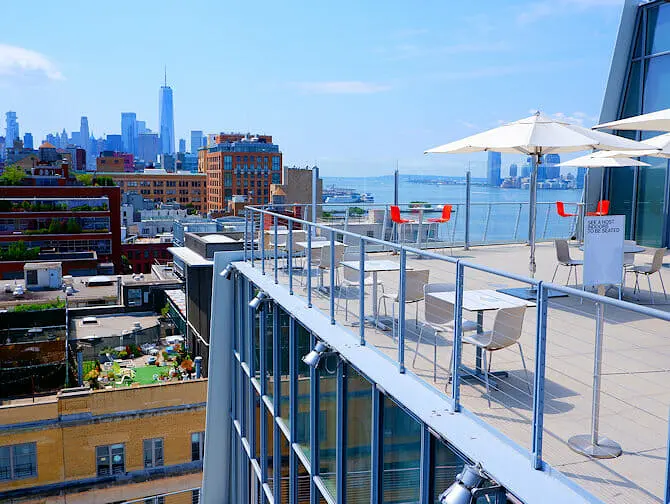 Whitney Museum in New York - Terrassen