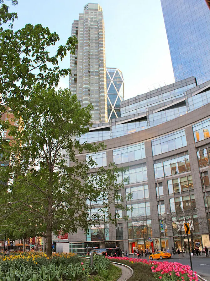 Radtour durch Manhattan - Columbus Circle