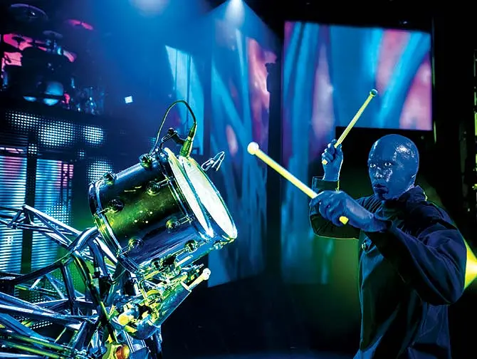 Blue Man Group in New York Tickets - Schlagzeuger