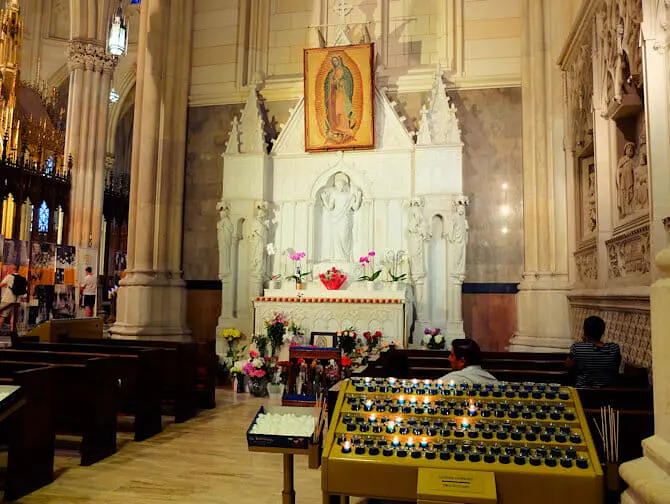 St Patricks Cathedral in New York Altar