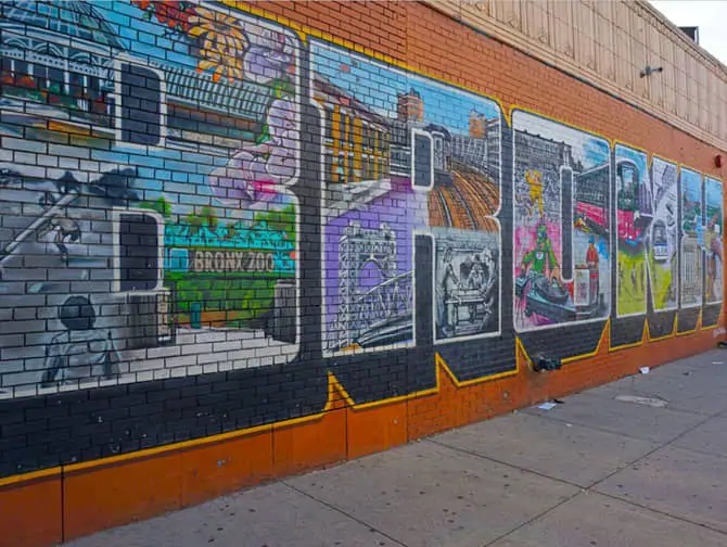 Tour durch Brooklyn, Queens und die Bronx - Bronx Street Art
