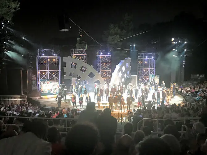 Shakespeare in the Park in New York - Das Ende der Show