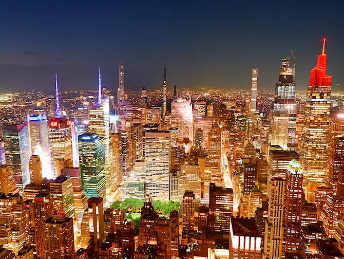 Schönste Aussicht in New York - Empire State Building