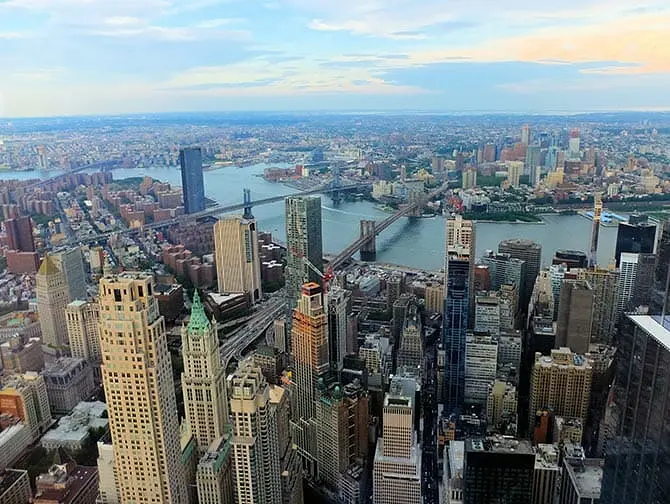 Schönste Aussicht in New York - One World Observatory